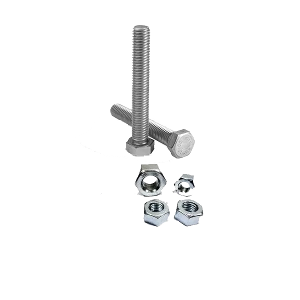 3 1/2" Stainless Steel Bolt w/lock nut