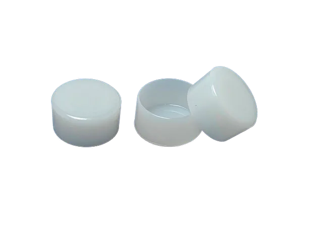 1 1/4" Round Cap - Natural Nylon