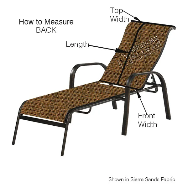 Chaise Lounge 2 Piece Sling - Image 3