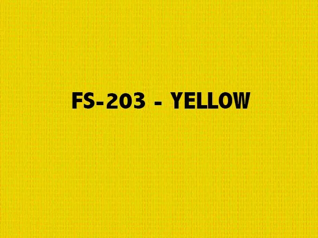 FS-203 Yard of Yellow 1 FS-203 Yard of Yellow