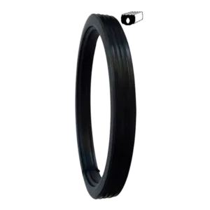 Black Vinyl Tire - 1 1/4″ Outside Rim Width