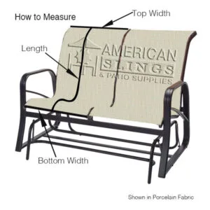 How to Measure Patio Chair Slings | Measure for Replacement Slings