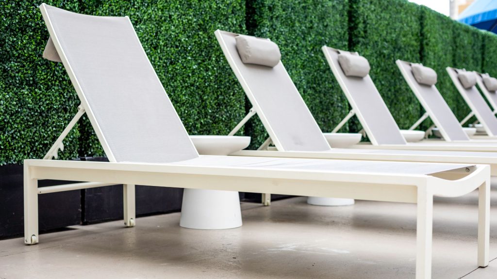 replace fabric on a patio sling chair