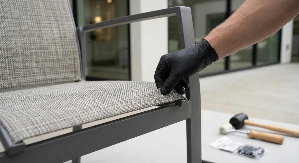 DIY Patio Sling Replacement