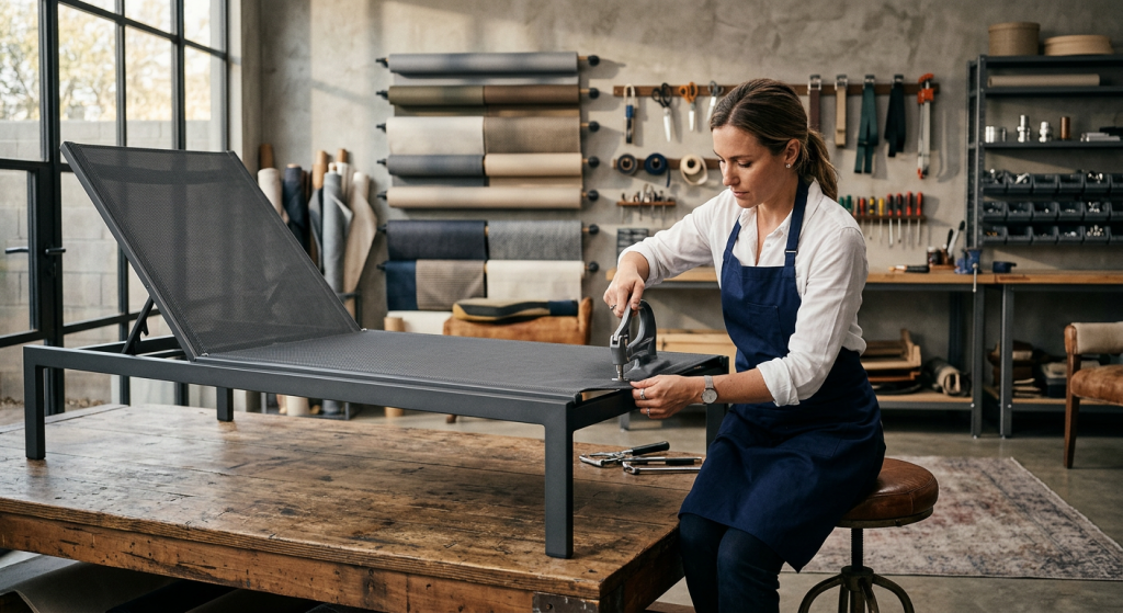 The Ultimate Chaise Lounge Sling Repair