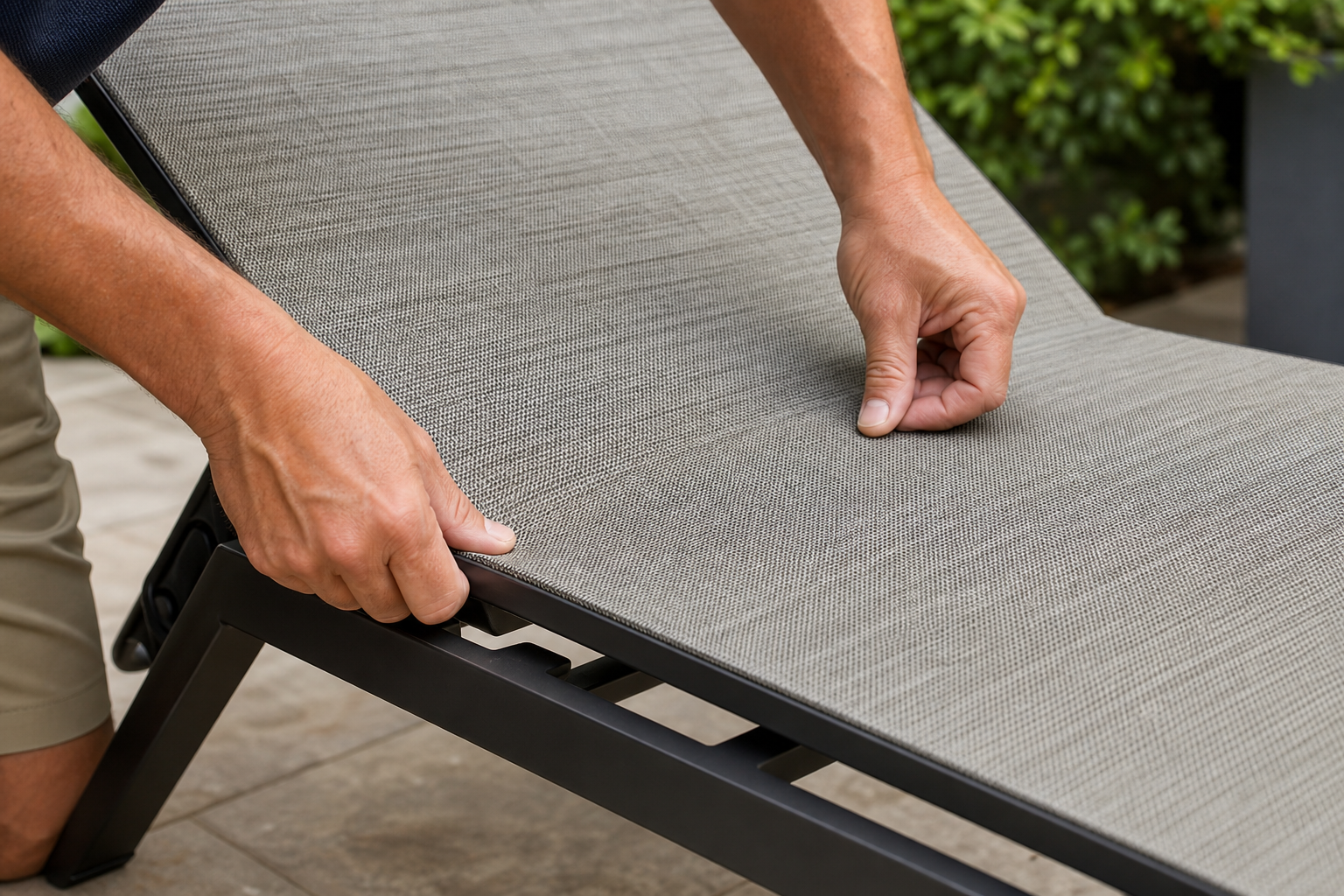 Chaise Lounge Sling Measurement