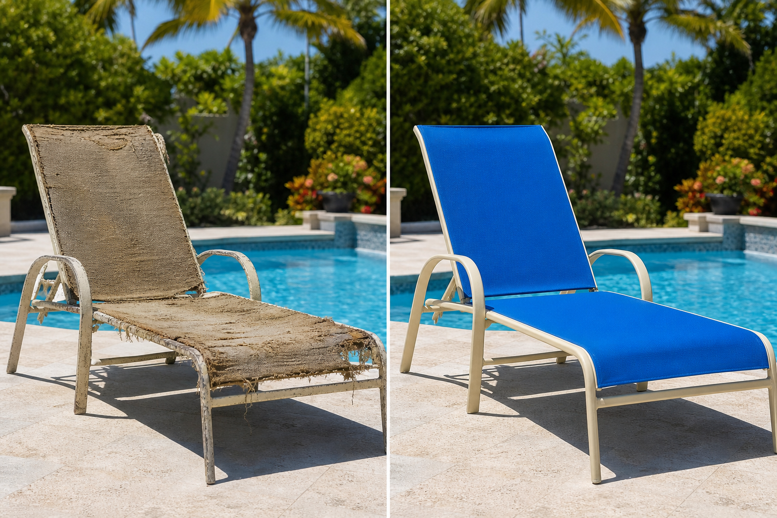 Chaise Lounge Slings: 5 Powerful Steps to DIY... 4 DIY Chaise Lounge Slings replacement tools and process