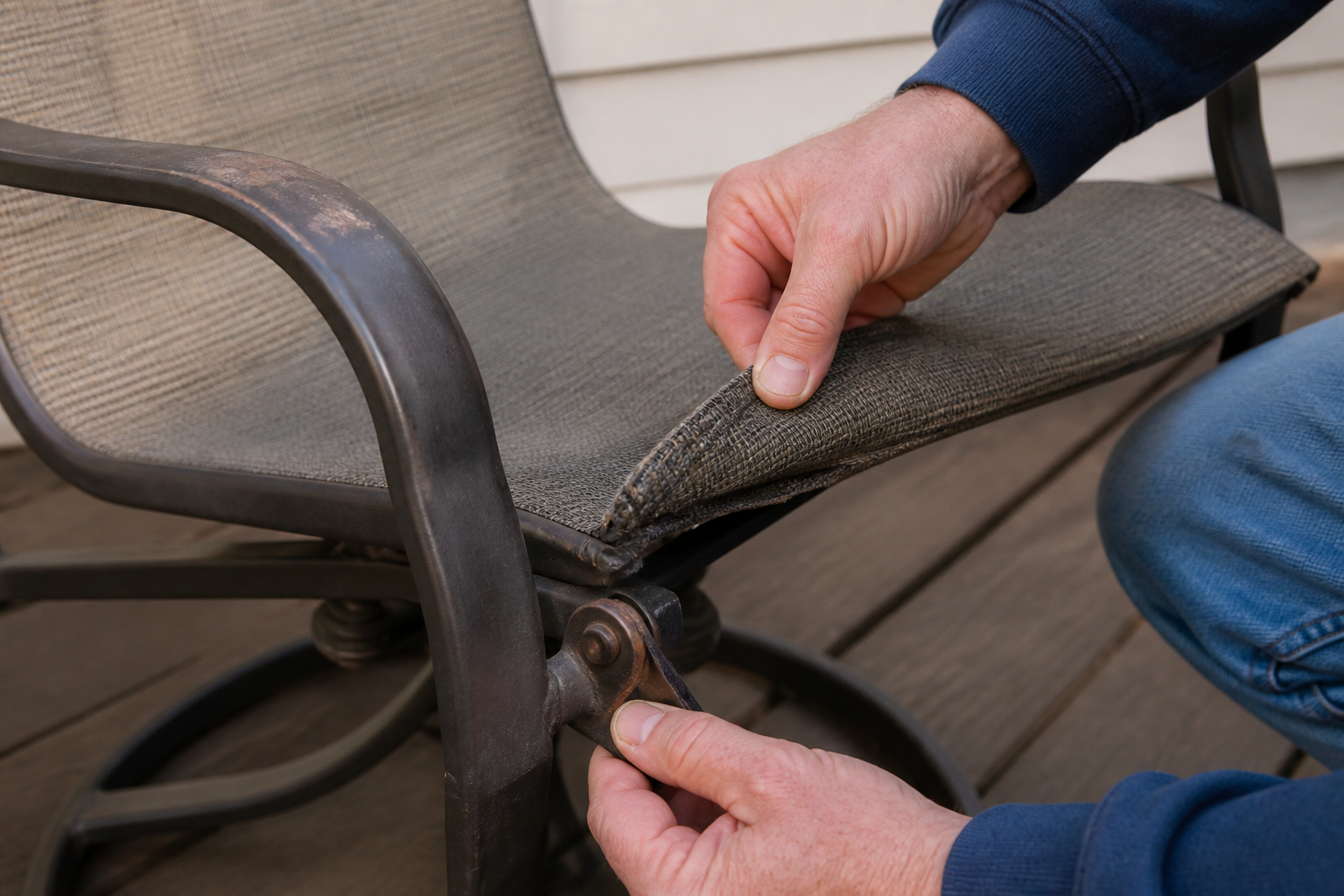 Swivel Chair Sling installation