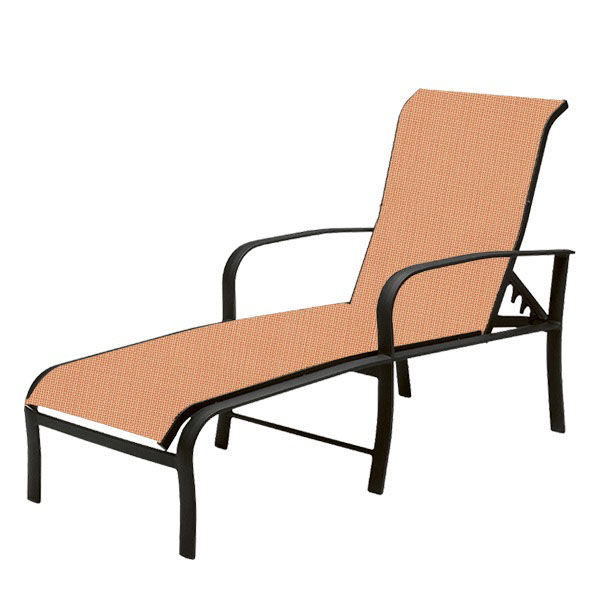 chaise lounge sling brown jordan